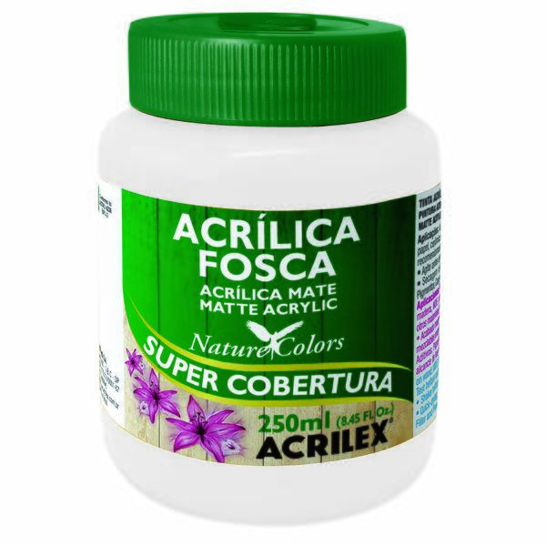 Tinta Acrílica Fosca Mate 250ml