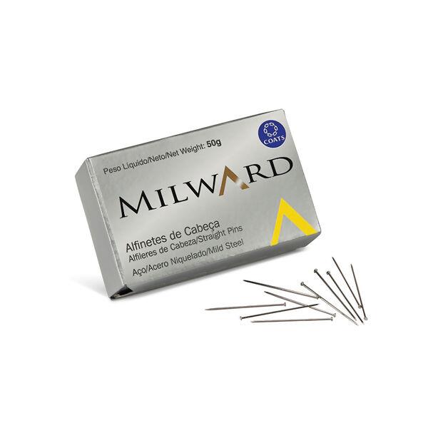 Alfinete Cabeça Aço Milward Coats - N29 700 Unidades