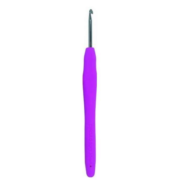 Agulha de Crochê Emborrachada Soft | De 4,5 à 8,0mm | Círculo