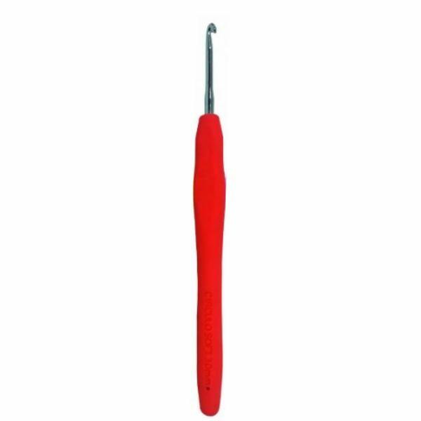 Agulha de Crochê Emborrachada Soft | De 4,5 à 8,0mm | Círculo