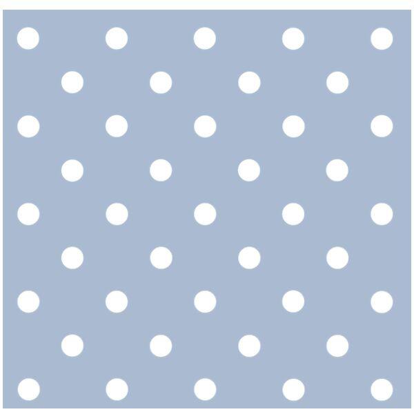 Tecido Tricoline Poá Médio Azul Claro