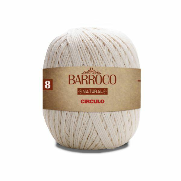 Barbante Barroco Natural Círculo - Escolha o tamanho