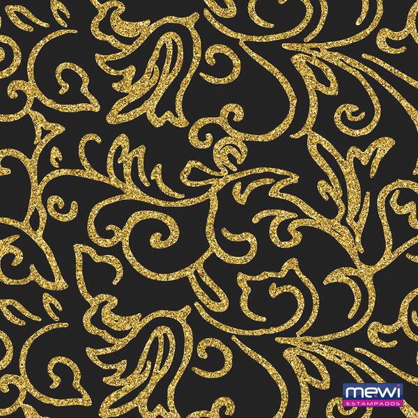 Tnt Arabesco Dourado E Preto Tnt Arabesco Dourado E Preto