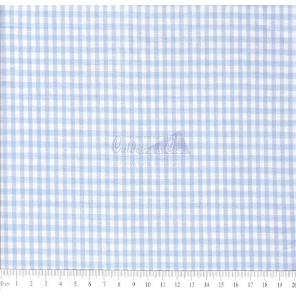 Tecido Tricoline 100% Algodão Xadrez Azul Claro - 50cm x 1,50mt - Loja  Lider Tecidos