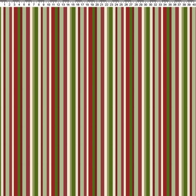 Tecido Tricoline Estampa Itens Natal 2023 NAT014 - londrimaiscosturacriativa