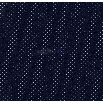  Tecido Tricoline Poá Marinho 